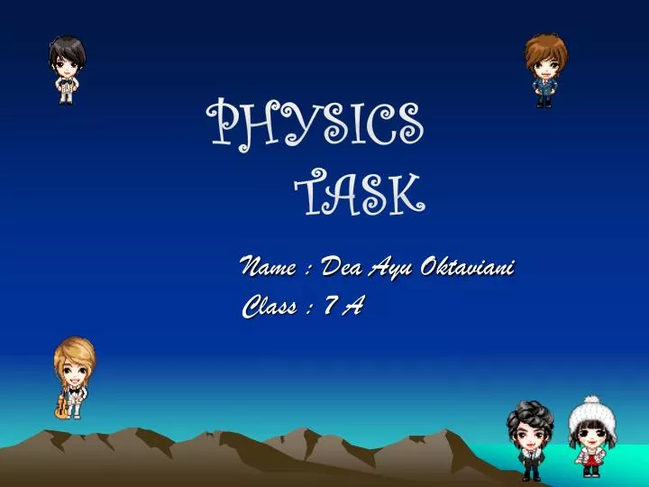 physics task