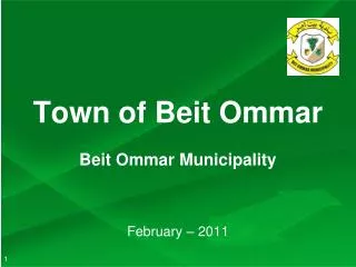Town of Beit Ommar