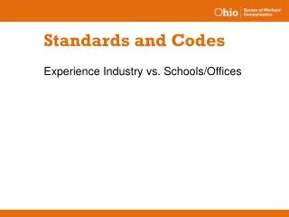 Standards and Codes