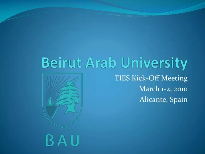 beirut arab university