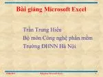 Bài giảng Microsoft Excel - slide 1