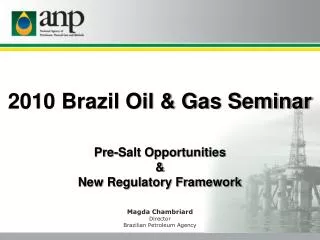 2010 Brazil Oil &amp; Gas Seminar