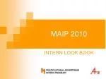 MAIP 2010 - slide 1