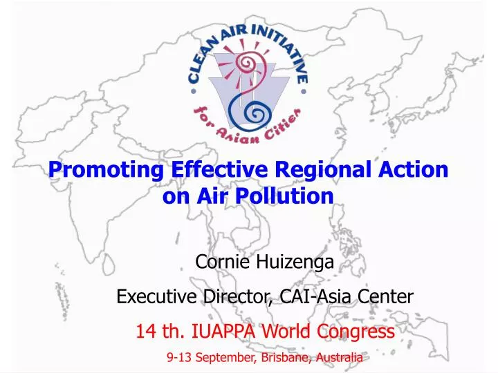 promoting effective regional action on air pollution