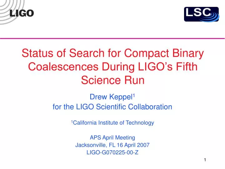 status of search for compact binary coalescences during ligo s fifth science run