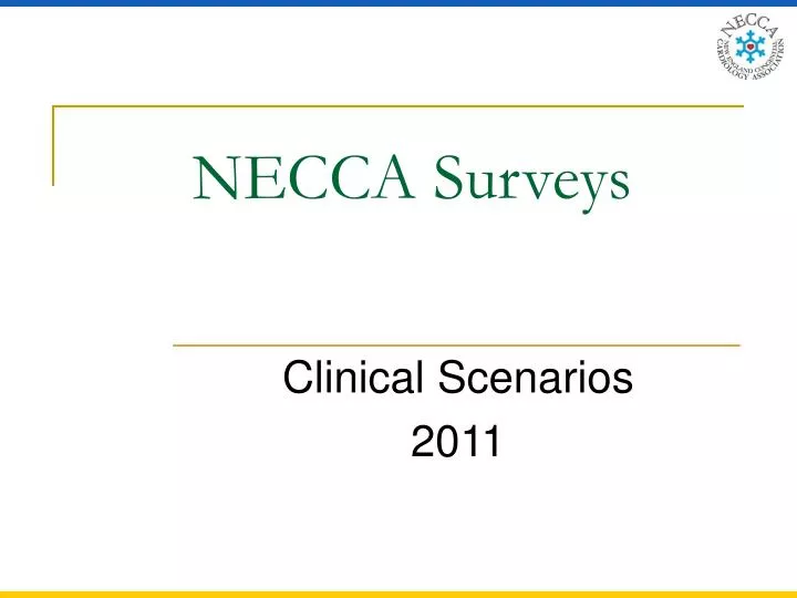 necca surveys