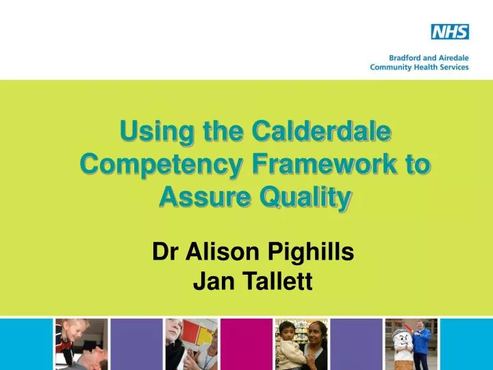 using the calderdale competency framework to assure quality