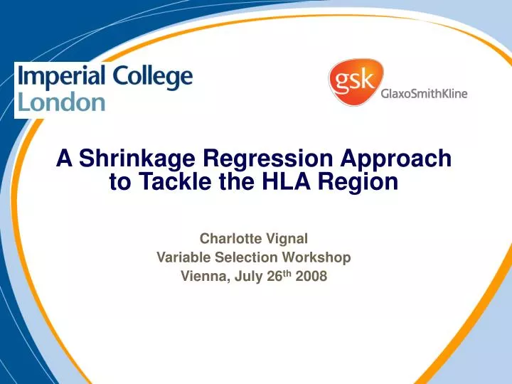 a shrinkage regression approach to tackle the hla region