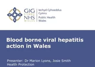 Blood borne viral hepatitis action in Wales