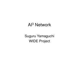 AI 3 Network