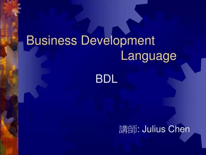 business development language