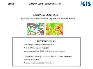 Territorial Analysis: Potential Spatial Development Impacts and Network Effects