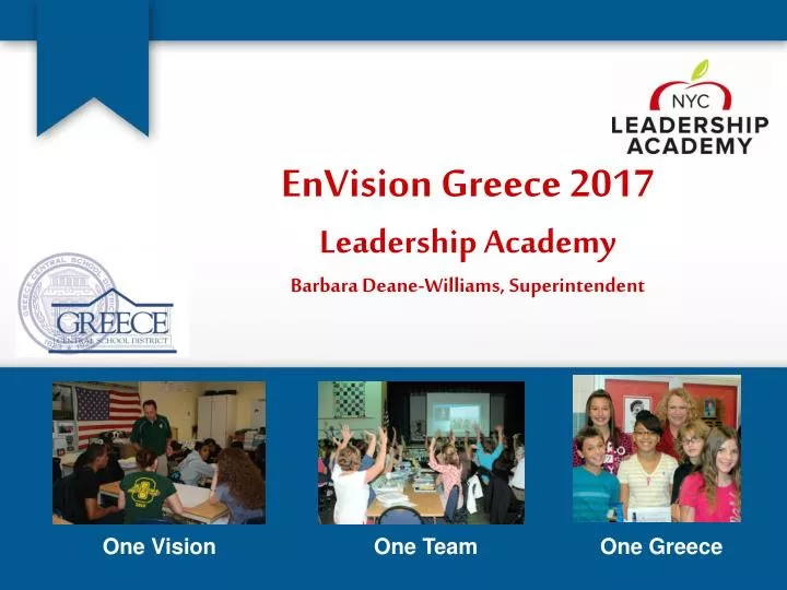 envision greece 2017 leadership academy barbara deane williams superintendent