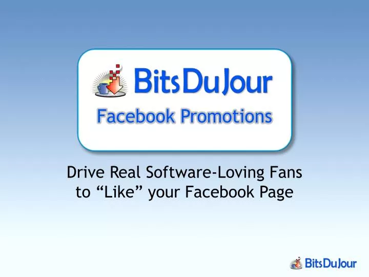 facebook promotions