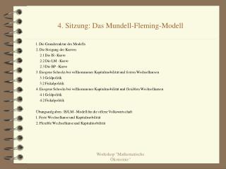 4 sitzung das mundell fleming modell