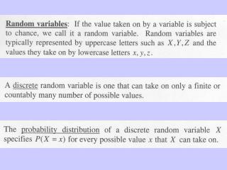 Binomial and Poisson Distribution