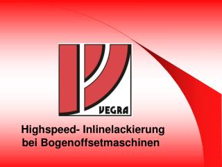 highspeed inlinelackierung