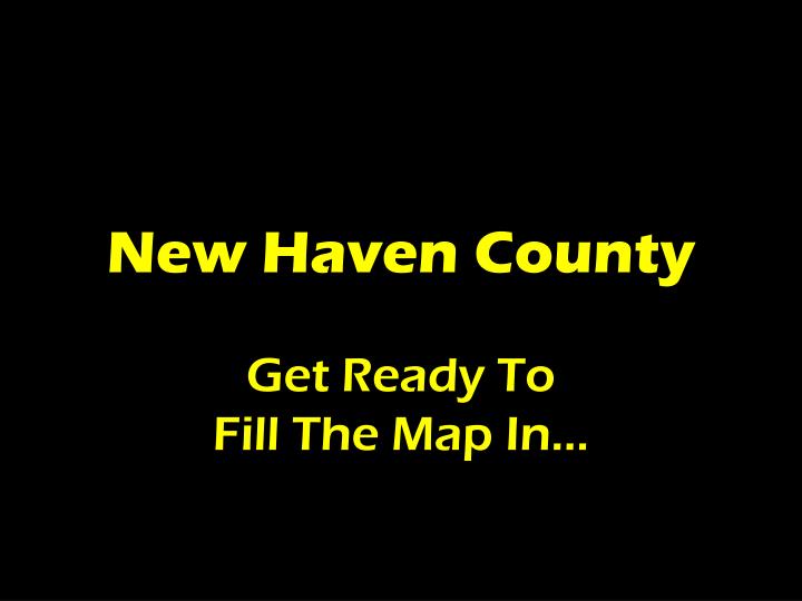 new haven county