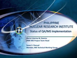 PHILIPPINE NUCLEAR RESEARCH INSTITUTE