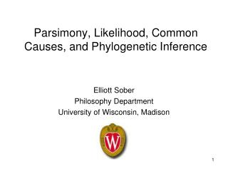 Parsimony, Likelihood, Common Causes, and Phylogenetic Inference
