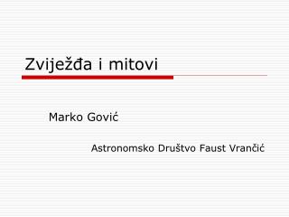 zvije a i mitovi