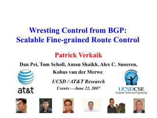 Wresting Control from BGP: Scalable Fine-grained Route Control