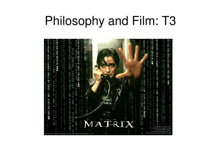 philosophy and film t3