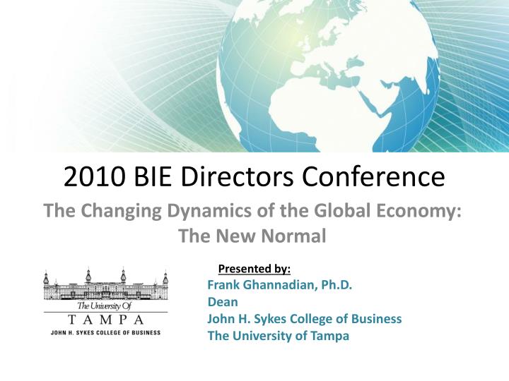 2010 bie directors conference