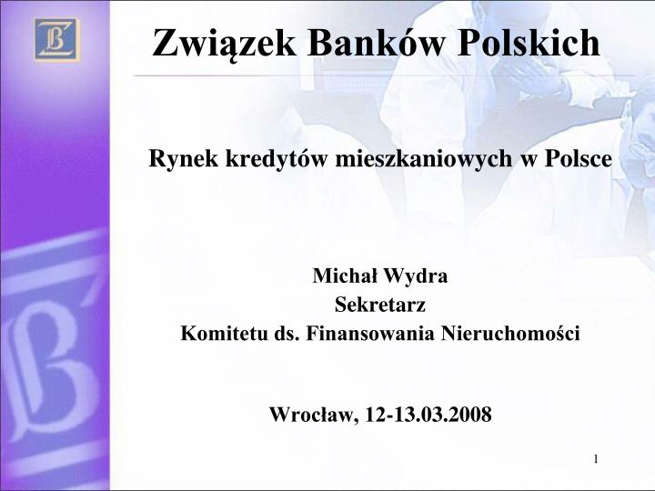 zwi zek bank w polskich