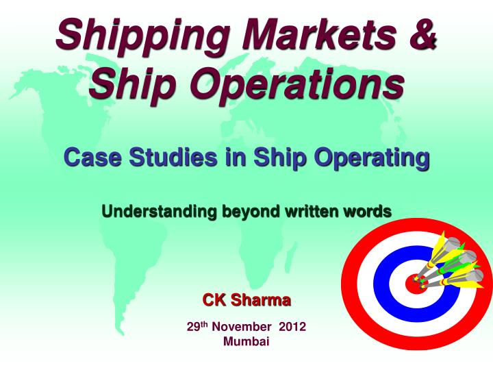 shipping markets ship operations