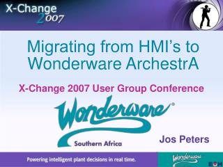 migrating from hmi s to wonderware archestra