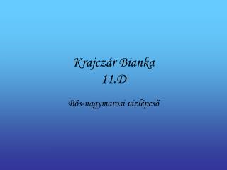 krajcz r bianka 11 d