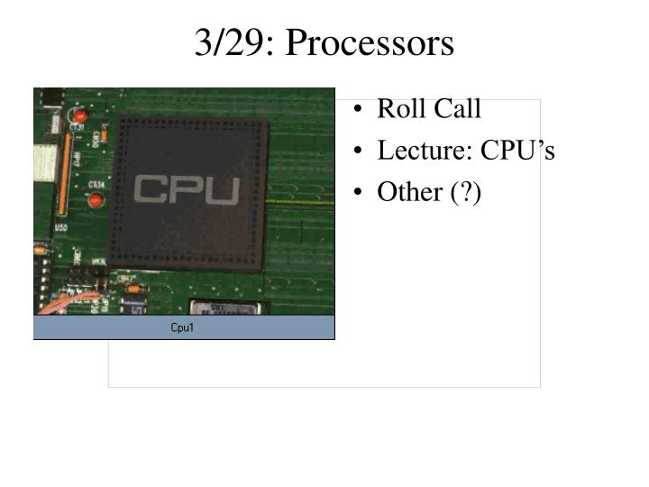 3 29 processors
