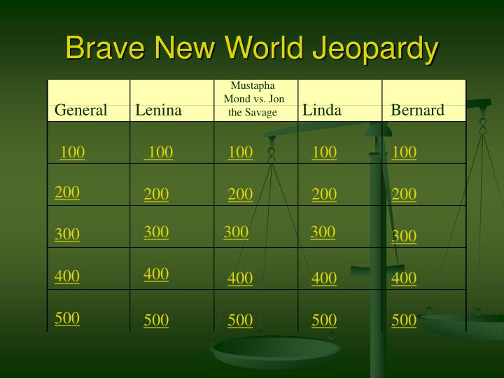 brave new world jeopardy