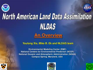 North American Land Data Assimilation NLDAS