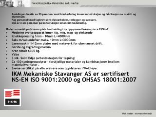 presentasjon ikm mekaniske avd n rb