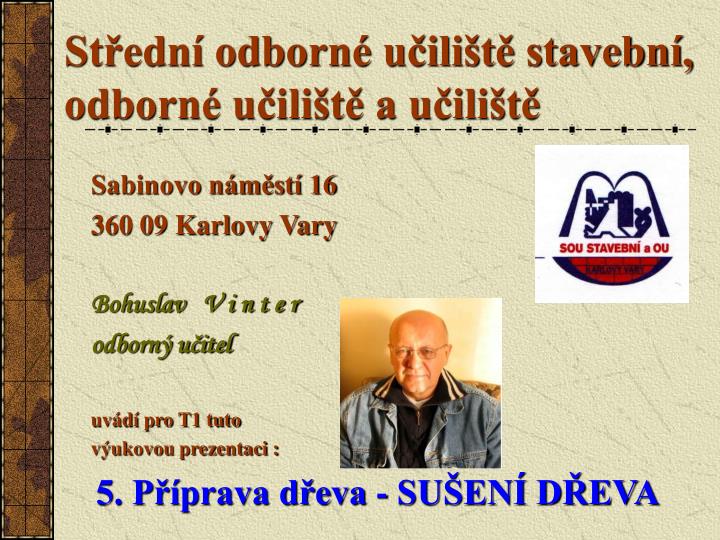 st edn odborn u ili t stavebn odborn u ili t a u ili t