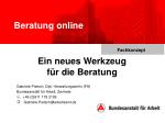 Beratung online - slide 1