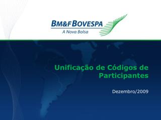 unifica o de c digos de participantes