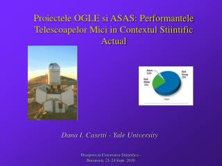 Proiectele OGLE si ASAS: Performantele Telescoapelor Mici in Contextul Stiintific Actual