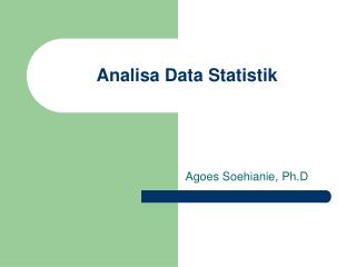 analisa data statistik