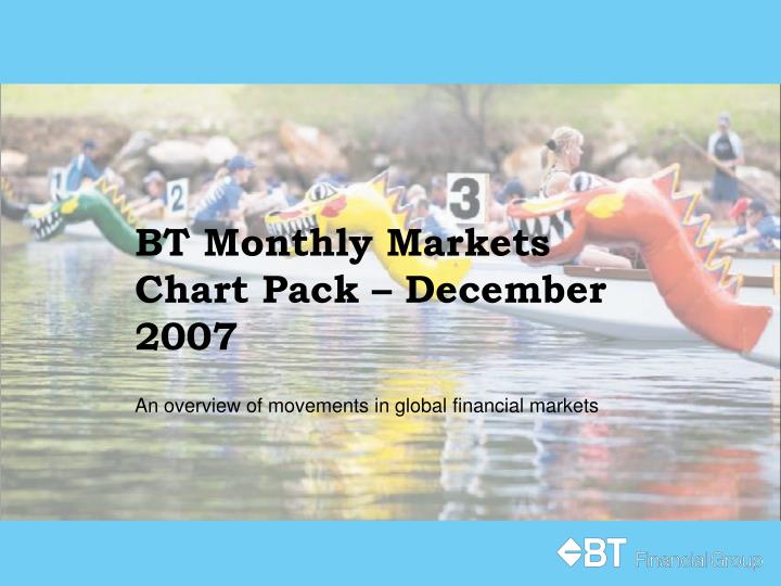 bt monthly markets chart pack december 2007