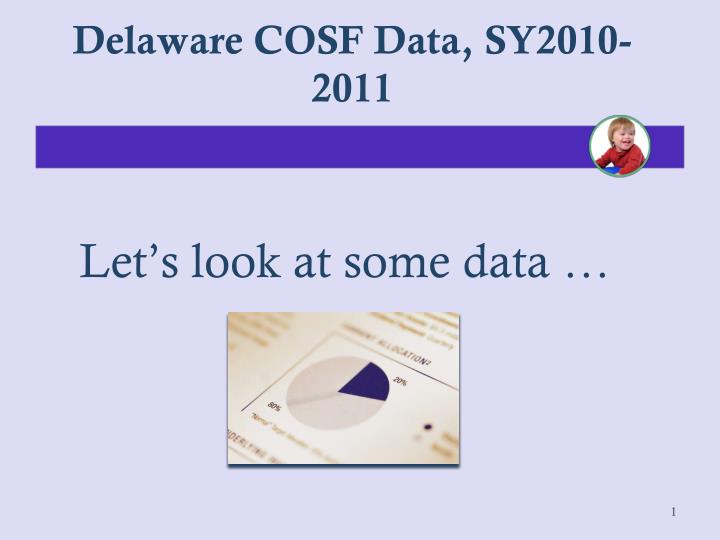delaware cosf data sy2010 2011