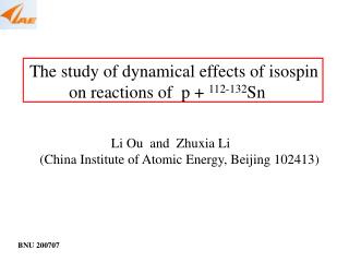 The study of dynamical effects of isospin on reactions of p + 112-132 Sn