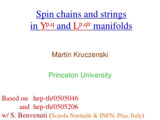 Spin chains and strings in Y p,q and L p,q|r manifolds