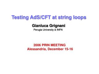 Testing AdS/CFT at string loops