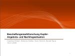 Beschaffungsmarktforschung Kupfer- Angebots- und Nachfragesituation - slide 1