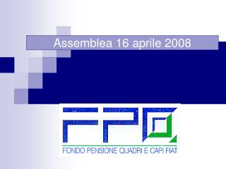 assemblea 16 aprile 2008