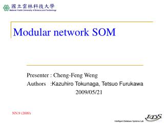 Modular network SOM