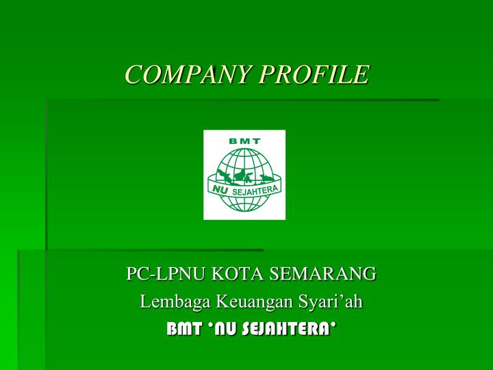 company profile